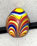 Multi Color Italian Egg. All Colors of a Rainbow