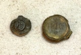 Lead Seal for Sealing Liquids Russian Dated 1792 Lead Seal from Russia Date 1910- Rare