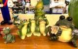 Lot of Frog Figurines