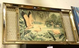 Mid Century Flamingo Print Frame 33