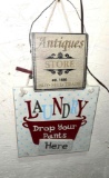 Laundry Wooden Sign 