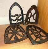 Vintage Cast iron Plates