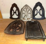 Vintage Cast iron Plates