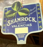 Scarce 1930's Vintage shamrock Sunkist Valencias Oranges store Display