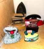 Vintage wood / Ceramic Miniatures