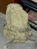 Vintage Military Backpack