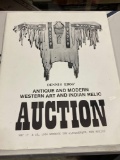 Antique and Modern Western Art and Indian Relic Auction May 17-18, 1986
