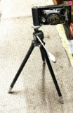 Vintage Autographic Brownie Camera and tripod