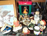 Lot of Snowman/ Christmas Deco