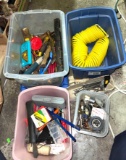 Lot of Hand Tools and Air Hose