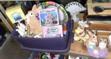 Lot of Easter Deco- Nice Easter Bunny Figurines, eggs, Egg Dying Kits etc
