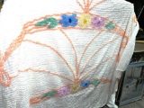 Like New Queen Size Chenille Bed Spread