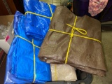 5 Tarps- Various Sizes