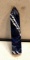 541.55ct Natural Blue Strip Quartz Crystal Column and wand