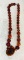 Beautiful Amber Colored Necklace c:1940's -1960's