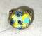Rare Phoenician Ring w/ Face. Eyes Protect from the evil eye size 7.5