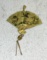 Japanese Articulated fan Pendant- Opens and closes- Very Cute and a lot of fun