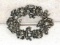 Beautiful Floral Sterling Silver pin Marked 925