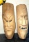 2 Wood Carved Masks 14
