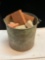 Small Galvanized Bucket Clay Blocks/ Pieces
