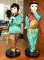 2 Oriental figurines