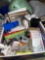 Office lot- Staplers, Hole punch, pens, Notebooks etc