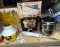 Popcorn Popper, Glass Salad Bowl, Cookie Press, electric Knife and Steamer Pot