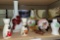 Oriental Lot- Vase, Drink Bucket, saki Glasses and More