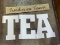 Family Sign and Wood Letters 