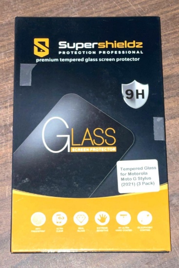 New Glass Screen Protectors for cell Phone - 3pack