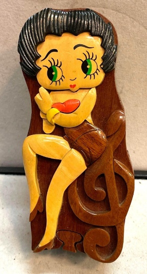 Betty Boop Puzzle Trinket Box
