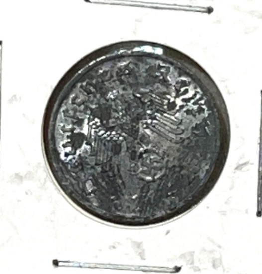 1942 3rd Reich Coin 1 Reich Pfennig