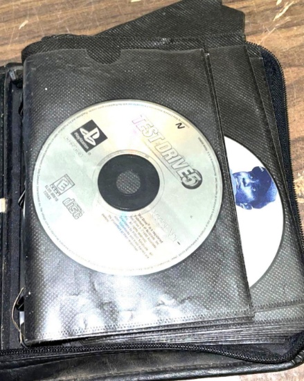 Binder with Playstation Games