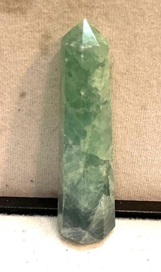 350.40ct Green Fluorite Obelisk-