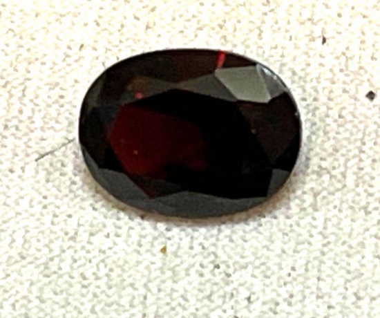 10.45ct Ruby Oval Cut Faceted