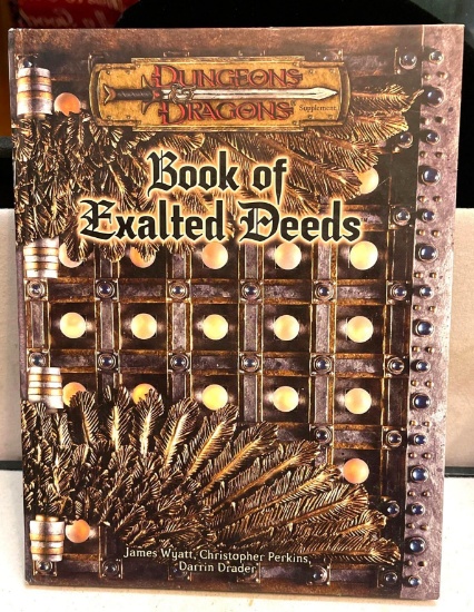 Dungeons and Dragons- Book of Exalted Deeds