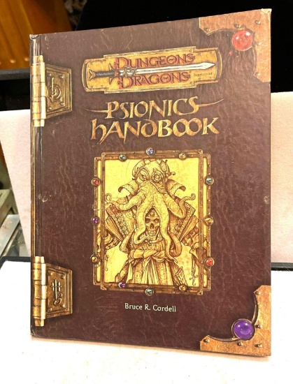 Dungeons and Dragons- Psionics Handbook