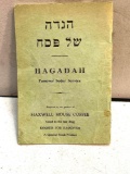Hagadah Passover Seder Service Pamphlet Presented by Maxwell Coffee Kosher for Passover