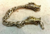 Chinese Dragon Bracelet - Heavy- Dragons Appear Scary - Not Sterling