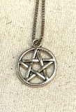 Sterling Silver star of David on a sterling silver chain