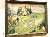 Vintage Framed to my Mother Art