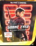 New Snake Eyes GI Joe Origins Blu Ray and Digital