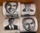 4 New Rolls of Political Toilet paper