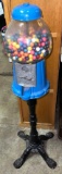 Vintage Bubble gum Machine on Cast Iron Stand