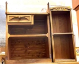 2 Vintage Shelf Units - 1 is 30