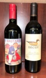 2 New Bottles of wine