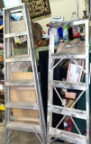 2 Aluminum Ladders- 5ft and 6ft