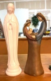2 Religious Figurines