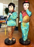 2 Oriental figurines
