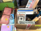 Office Lot- Large Faux Bills, Plastic Sleeve Protectors, Notepads and more